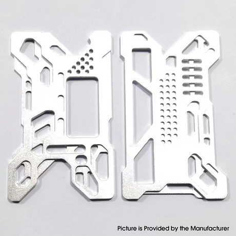 F12 Front + Back Door Panel Plates for BB / Billet Box Vape Mod  Aluminum (2 PCS)