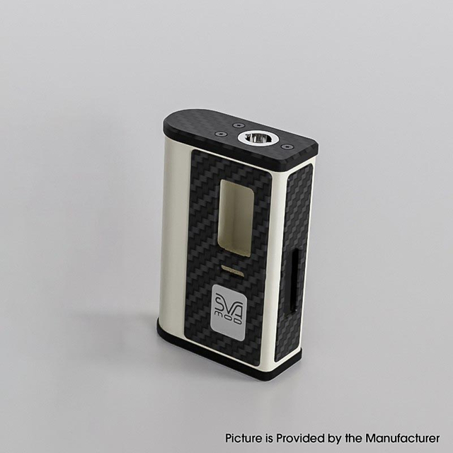 SXK SVA KIMAIO 60W AIO All In One Box Mod,Carbon Fiber + POM,1~60W, 1 x 18650, Evolv DNA 60 Chip