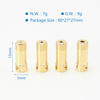 SXK Bridge d'atomes RBA Remplacement de la broche de flux d'air MTL - 1.0 + 1,2 + 1,5 + 1,8 mm (4 pcs)