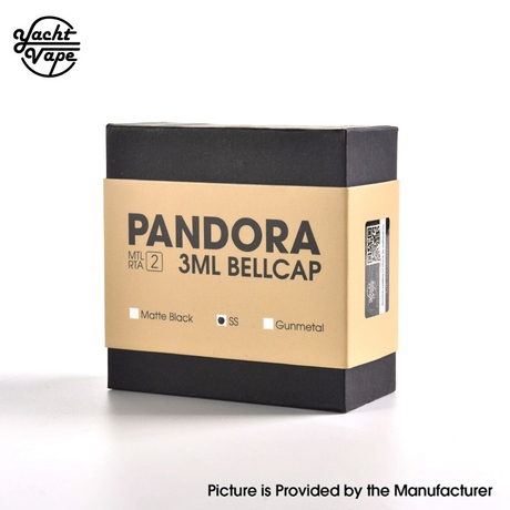 Authentic Yachtvape Pandora MTL RTA V2 Replacement Bell Cap w/ Spare Tubes