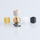 Monarki meneteskan ujung utas billet set untuk billet box 1 x basis tetes dan 4 x corong (pom / pc / peek / pei)