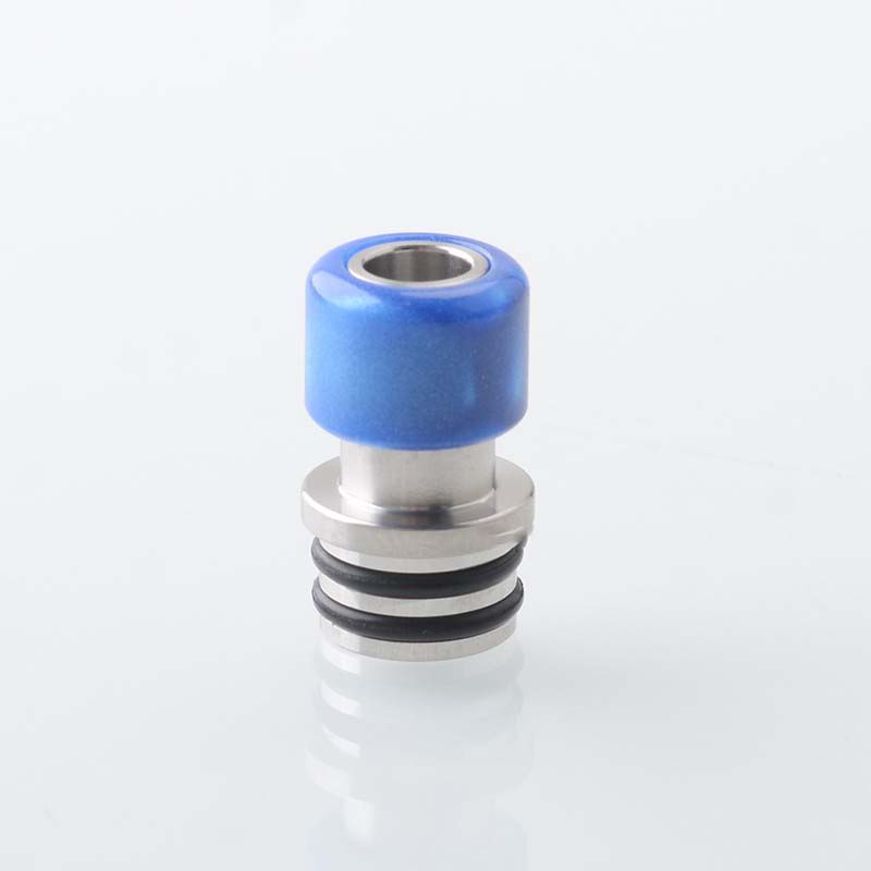 510 Drip Tip - Stainless Steel + Resin for RDA RTA RDTA Atomizer