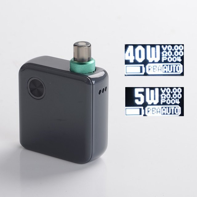 Authentic DEJAVU Pocket 40W VW Variable Wattage AIO Pod System Vape Starter Kit 5~40W, 950mAh, 2.0ml, 0.6ohm / 1.0ohm