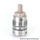 SXK Monarki OST Gaya Sekolah Tua Dl RTA Penyemprot tangki yang dapat dibangun kembali - perak, pin udara 2, 2.5, 3, 3.5mm, diameter 22mm