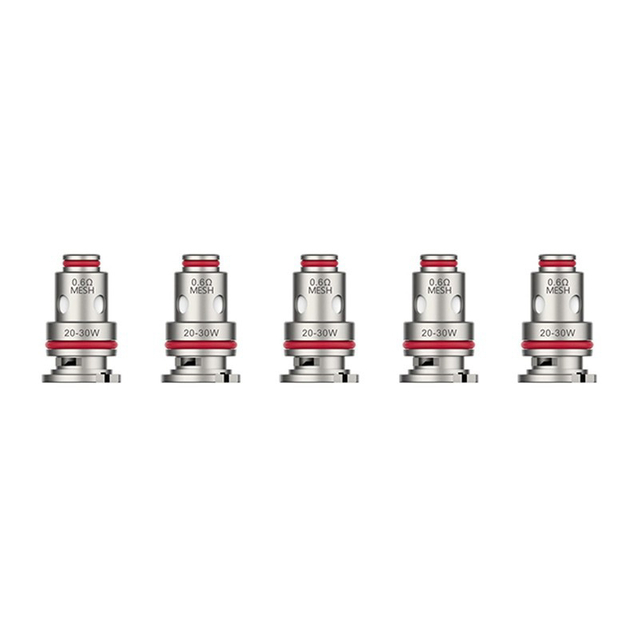 Autêntico Vaporesso alvo pm80 Mod pod Vape kit / catridge gtx fecral restrito dtl Mesh Coil cabeça - 0,6OHM (20 ~ 30W) (5 pcs)