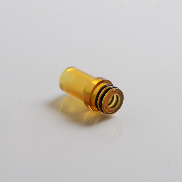 Substituição 510 Dica de gotejamento para flash e -vapor v4.5 / v4.5s+ RTA - marrom, pei, 21mm