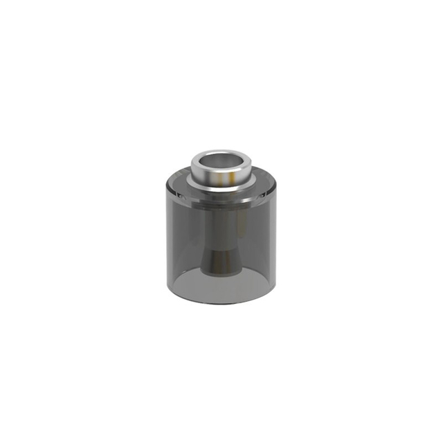 Penggantian Tabung Tangki Akrilik + Cerobong Stainless Steel untuk Dvarw Mtl Facelift 22mm RTA Vape Atomizer - Black, 4.0ml