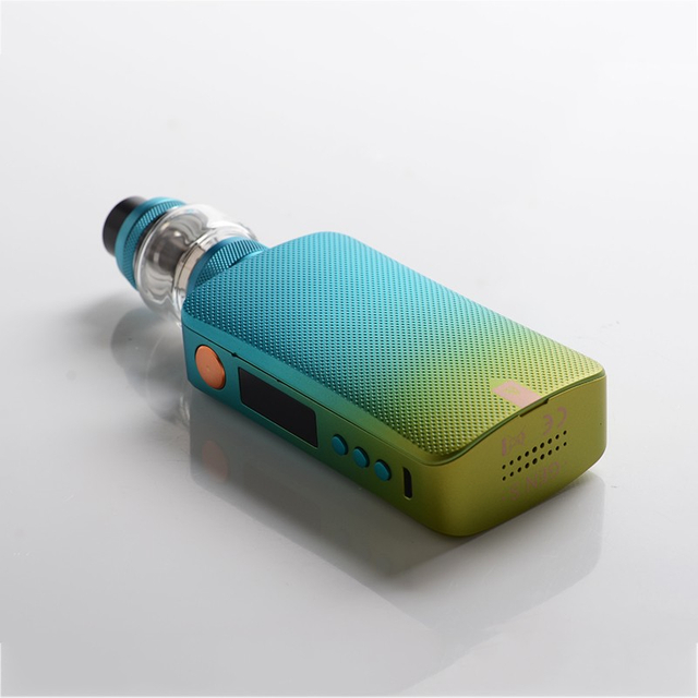 Authentic Vaporesso Gen S 220W TC VW Box Mod Vape Starter Kit w/ NRG-S Tank Atomizer - Lime Green, 5~220W, 2 x 18650, AXON Chip