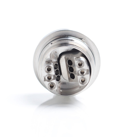 Taifun GT4 S GT 4 S IV S Style DL RTA Rebuildable Tank Vape Atomizer - Silver, 316SS + PSU, 3.5ml, 23mm Diameter