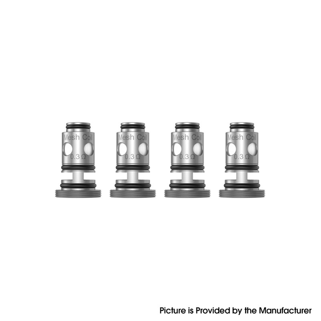 Authentic Vandy Vape Kylin M AIO Mod RBA Pod System Vape Kit / Cartridge Replacement Single Mesh Coil - 0.3ohm (35~45W) (4 PCS)