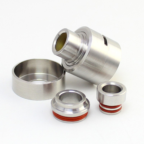 SXK M-Atty FYF M-Atty V2 Style RDA Rebuildable Dripping Vape Atomizer w/ BF  Pin - Silver, 316 Stainless Steel, 20mm Diameter - Buy Product on shareAvape