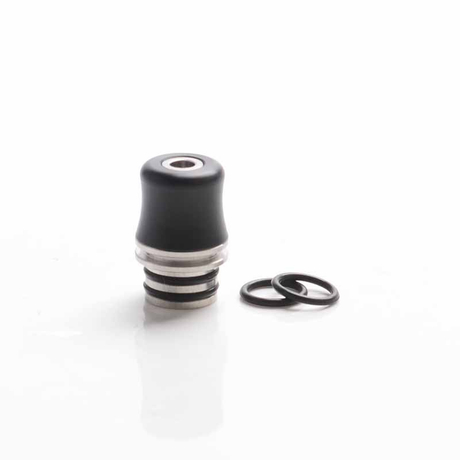 Authentic Auguse Replacement MTL 510 Drip Tip for RDA / RTA / RDTA / Sub-Ohm Tank Vape Atomizer - Black, POM, 16.5mm