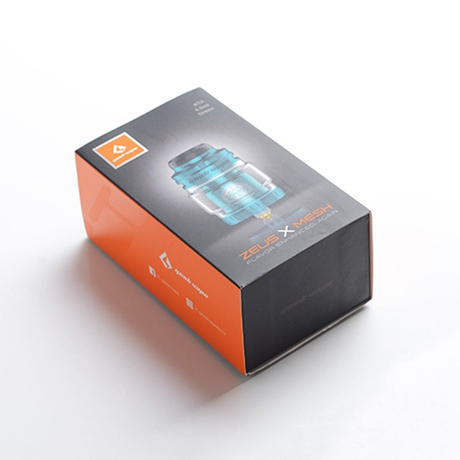 Authentic GeekVape Zeus X Mesh RTA Rebuildable Tank Vape Atomizer - Green, SS + Glass, 4.5ml, 0.17ohm / 0.20ohm, 26mm Diameter