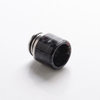 Authentic Coil Father Anti Split 810 Drip Tip for SMOK TFV8 / TFV12 Tank / Kennedy / Battle RDA - Honeycomb Black, Resin, 17mm