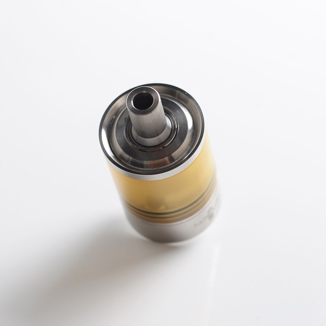 SXK Holy Atty Patibulum Unleashed Style MTL RTA Rebuildable Tank Vape Atomizer - Silver, 316SS + PEI, 3.5ml, 22mm Diameter