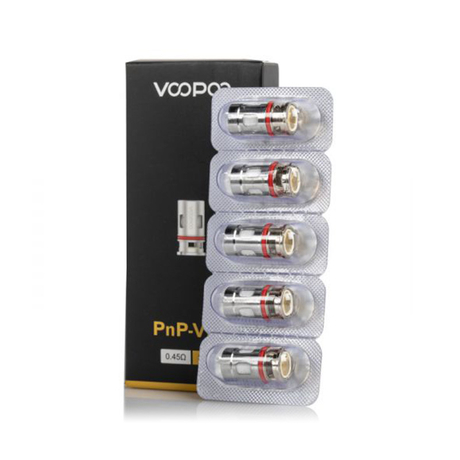 Authentic voopoopnp vm3 half dl single mesh coil for voopoo vincivinci rvinci x pod kit silver 045ohm 2535w 5pcs