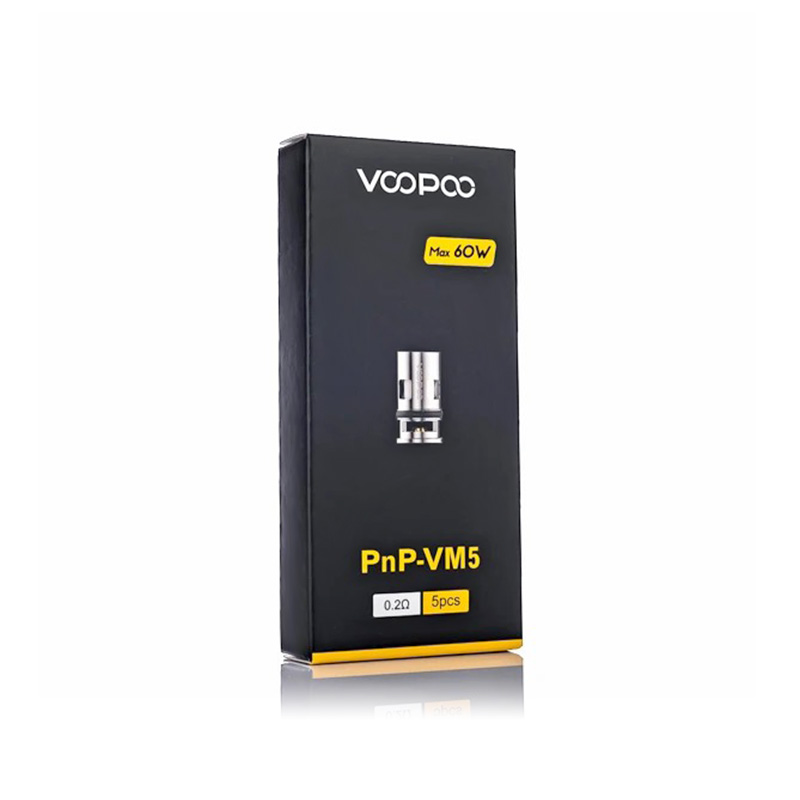 Authentic voopoo replacement pnpvm5 mesh coil heads for voopoo drags drag x vw mod pod vape kit 02ohm 4060w 5pcs 