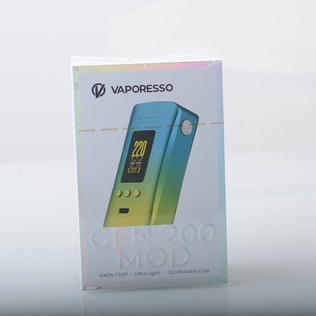 Authentic Vaporesso GEN 200 VW Vape Box Mod VW 5~200W 2 x 18650