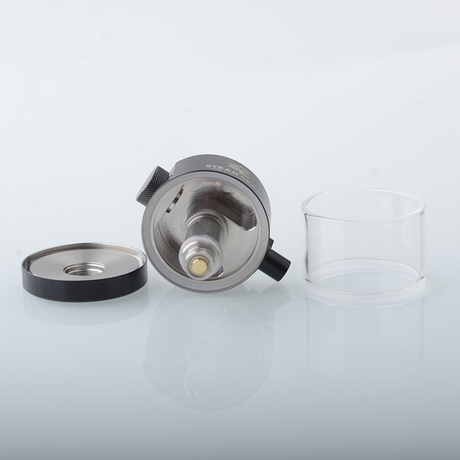 Authentic Steam Crave Pumper Squonker Tank for Hadron RDSA / Hadron Mesh RDSA / RDA 12ml 30mm Stainless Steel +Glass
