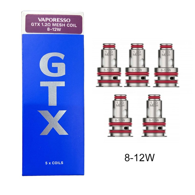 Authentic Vaporesso GTX Coils for Target 80, PM30, GEN Nano, Luxe PM40, PT60 & More - 5pcspack Replacement Coils