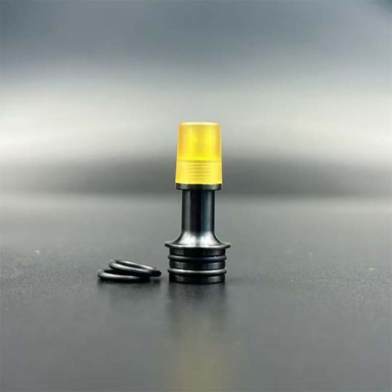 510 Drip Tip Stainless Steel Base + PEI / POM / PEEK Mouthpiece for RTA / RDA Atomizers