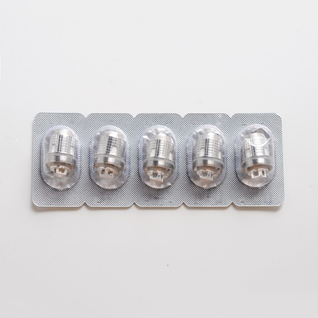 Authentic FreeMax Replacement Mesh Coil Heads for Fireluke Mesh Sub Ohm Tank - Silver, Kanthal, 0.15ohm (5 PCS)