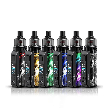 Authentic SMOK Thallo S Pod Mod Kit, 5~100W, 1 x 18650 / 21700, IQ-XS Chipset, RPM 2 Pod 5ml, 0.16/0.6ohm