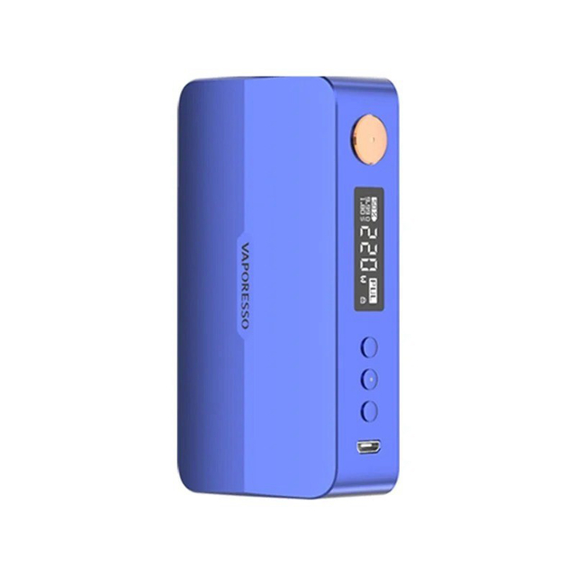 Authentic Vaporesso GEN X 220W TC VW Variable Wattage Vape Box Mod - Sapphire Blue, 5~220W, 2 x 18650