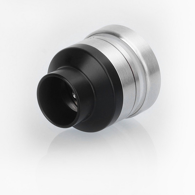 DNV Scar Atty Style RDTA Rebuildable Dripping Tank Vape Atomizer w/ BF Pin - Silver, 316 Stainless Steel, 1.9ml, 22mm Diameter