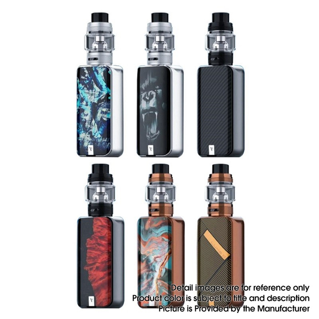 Authentic Vaporesso LUXE II 220W VW Box Mod Vape Kit with NRG-S Tank Atomizer , 2 x 18650, 5~220W, 8.0ml