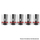 Authentic Asmodus Dachi 2 in 1 Pod Mod Vape Kit Replacement Coil Heads - 0.5ohm (25~35W) (5 PCS)