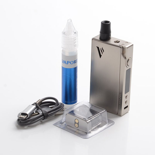 Authentic Vaporesso Degree Meshed 30W 950mAh VW Box Mod Pod System Starter Kit , 2ml, 5~30W