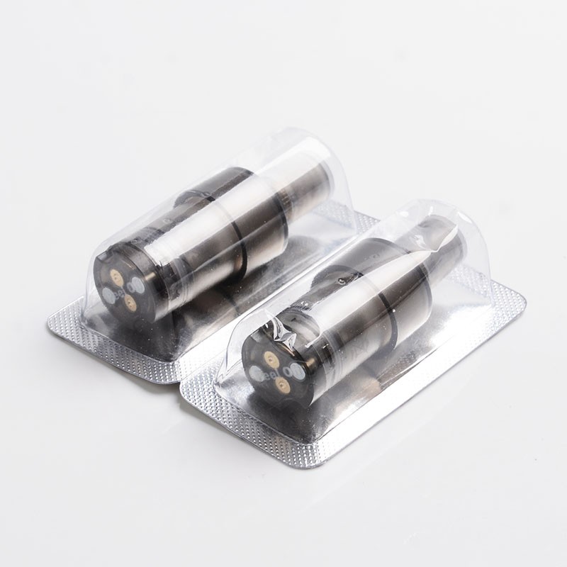 Authentic Acrohm Fush Nano Pod System Replacement Pod Cartridge - Black, 1.5ml (2 PCS)