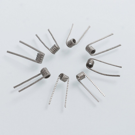 Authentic Demon Killer Wick Raging Fire Coil Ni80 + Muscle Cotton Kit - 0.25 / 0.27 / 0.32 Ohm (8 PCS)