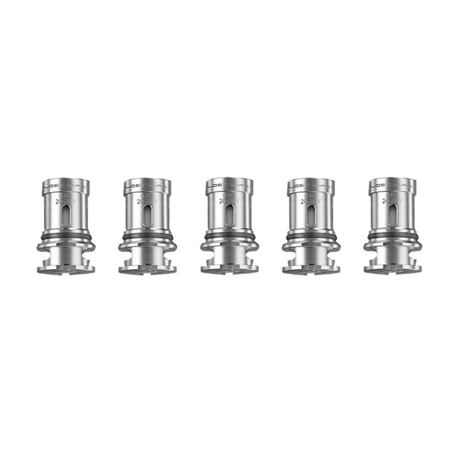 Authentic Lost Vape Q Ultra Boost M2 DL HEAD COIL untuk Ultra Pod System Kit / Pod Cartridge - 0.6OHM (20 ~ 28W) (5 PCS)