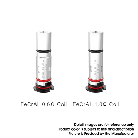 Authentic Uwell Valyrian 25W 1250mAh Pod System Replacement DL Coil Head - 0.6ohm (18~25W) (4 PCS)