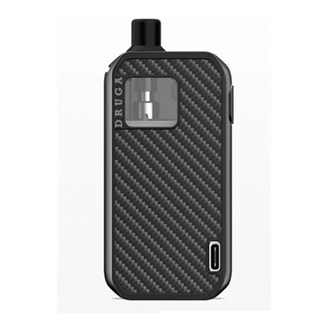 Authentic Augvape Druga Narada 1100mAh Box Mod Pod System Vape Starter Kit, Zinc Alloy, 2.8ml, 0.5 / 0.6ohm