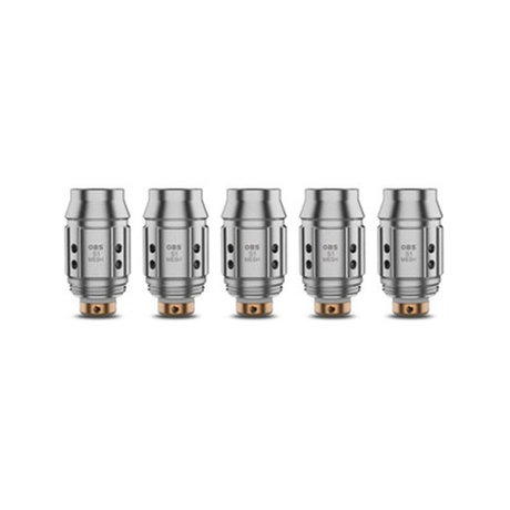 Authentic OBS Cube Mini Replacement S1 Mesh Coil Head - 0.6 Ohm (5 PCS)