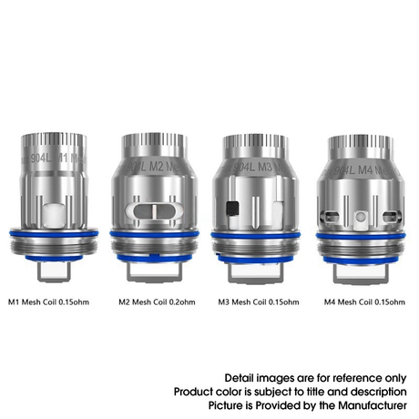 Authentic FreeMax 904L M1 Mesh Coil Head for M Pro 2 Tank / M Pro Tank Vape Atomizer / Maxus 200W Kit - 0.15ohm (3 PCS)