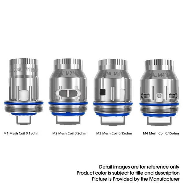 Authentic FreeMax 904L M1 Mesh Coil Head for M Pro 2 Tank / M Pro Tank Vape Atomizer / Maxus 200W Kit - 0.15ohm (3 PCS)