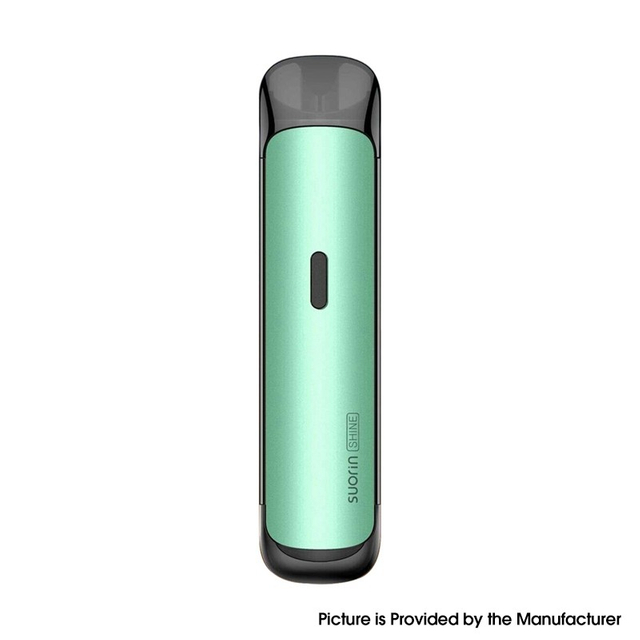 Authentic Suorin Shine 13W 700mAh Pod System Vape Starter Kit - Mint Green, 2ml, 1.0ohm