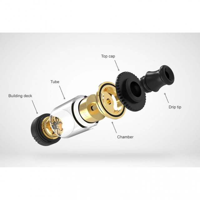 Authentic Gas Mods Pallas MTL RTA Rebuildable Tank Vape Atomizer