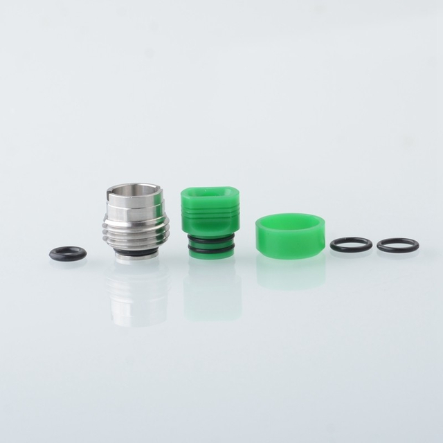 PRC Quantum 510 Drip Tip for for SXK BB Billet Box Mod Kit SS Base + POM Mouthpiece