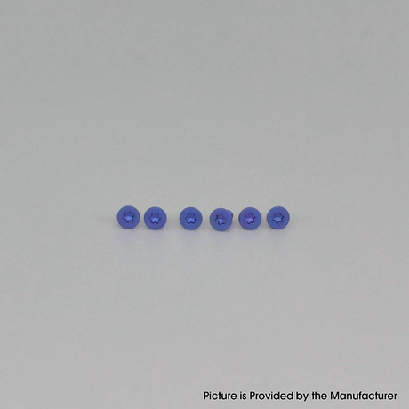 Authentic MK MODS Replacement Titanium Screws for Lost Vape Centaurus B80 AIO Kit (6 PCS)