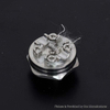 YFTK交換用ベースデッキv2 for Ambition Mods bishop mtl RTA 2ml / 4ml  - 銀