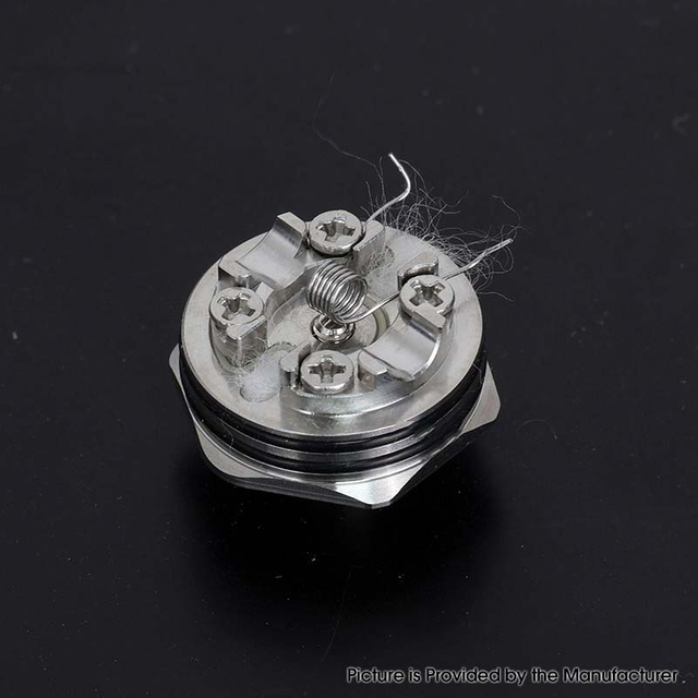 YFTK Base Deck de remplacement V2 pour Ambition Mods Bishop MTL RTA 2 ml / 4 ml – Argent