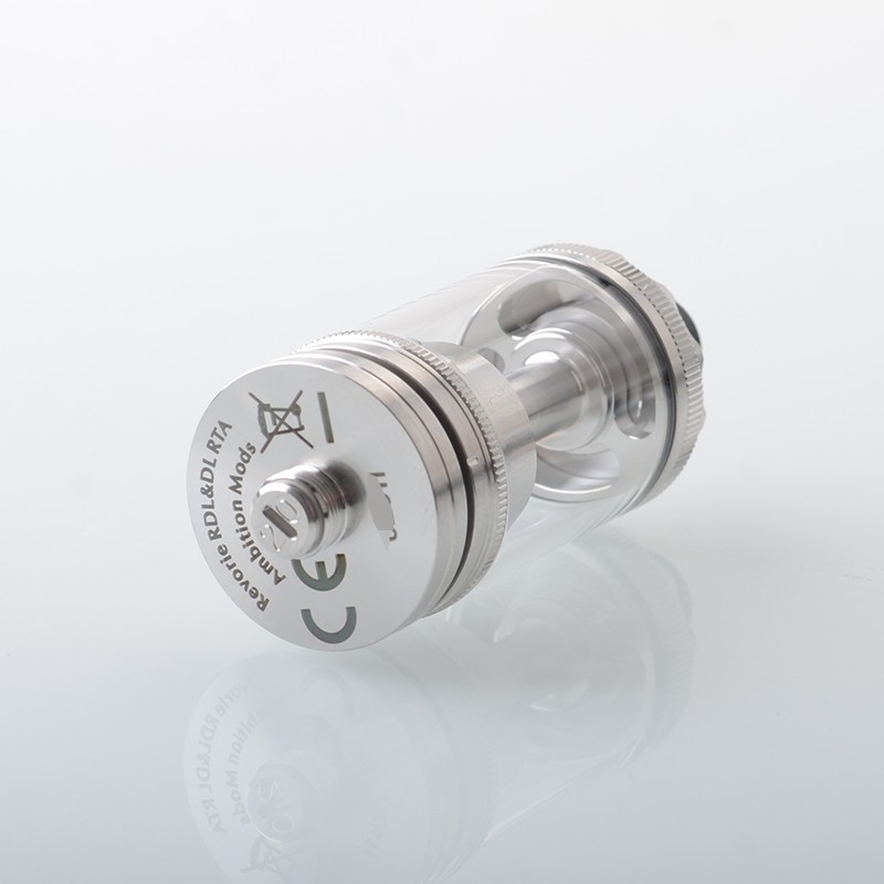 Authentic Ambition Mods Revorie RTA – 5ml RDL & DL Rebuildable Tank, 23mm, Adjustable Air Pins