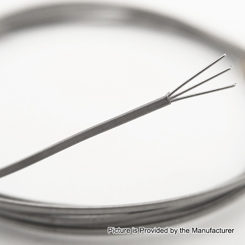 Authentic ThunderHead Creations 3-Core Fused Clapton Ni80 Resistance Wire