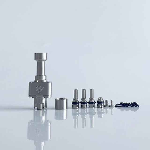 Rekavape BY-KA Style RBA Bridge Full Set – 316SS & Titanium Alloy for Billet Box BB Boro Mods