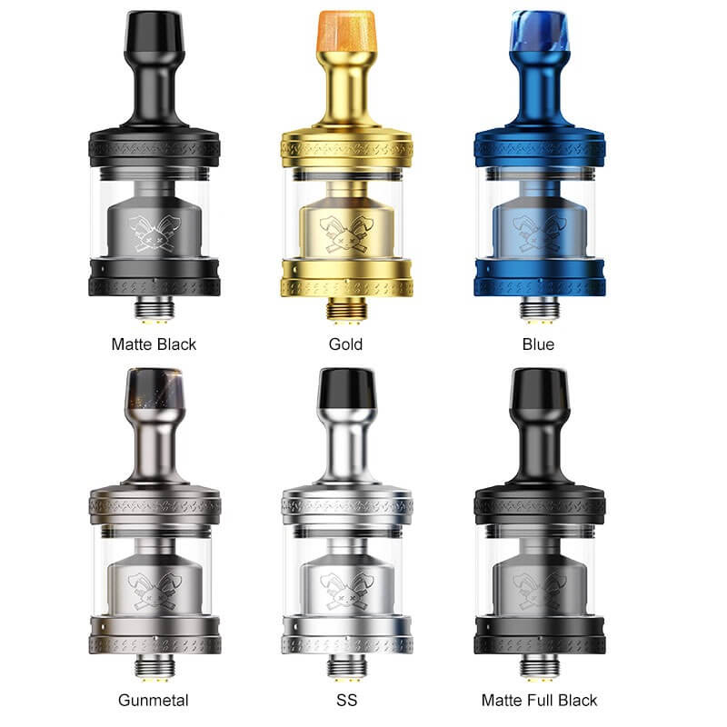 Authentic Hellvape Dead Rabbit MTL V2 RTA – 2ml/4ml, 22.5mm, MTL Rebuildable Tank Atomizer